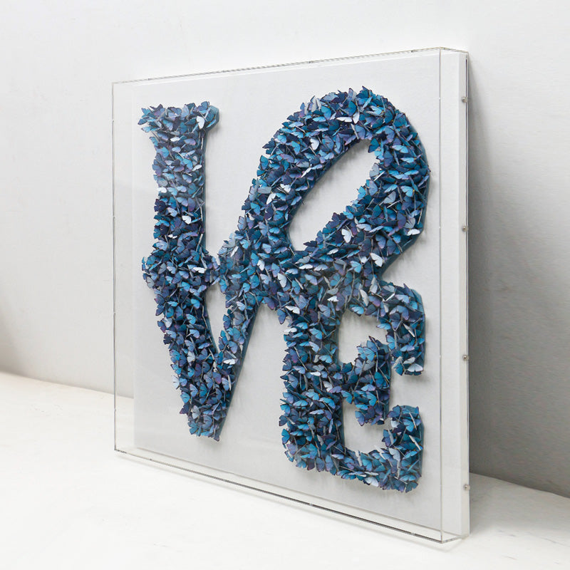 LOVE - 3d art- plexiglas schilderij - kunst