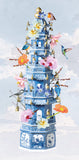 Bird Tower - Plexiglas schilderij
