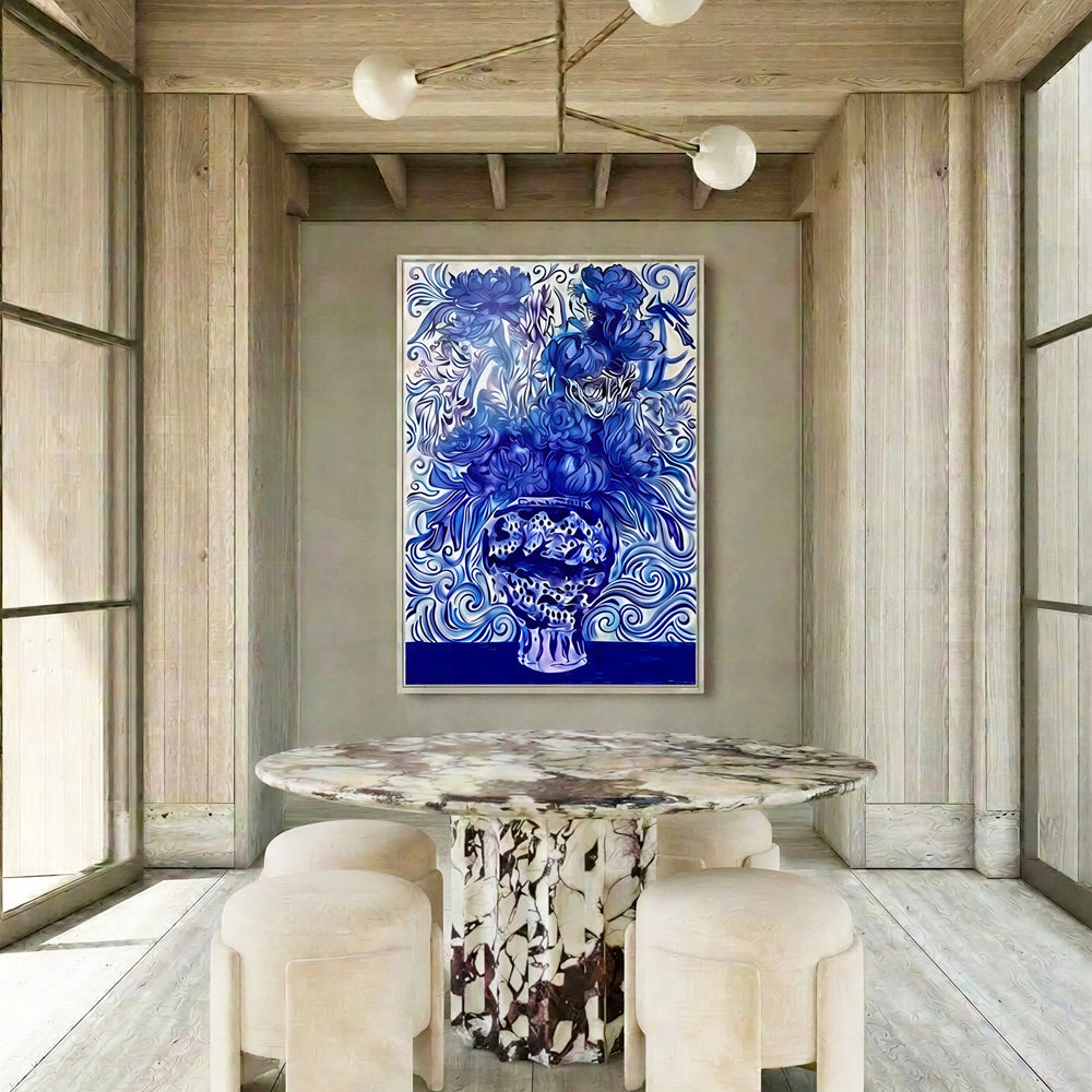 Blauw in Bloei