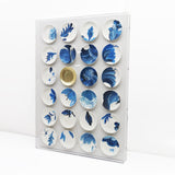 Blue Splendor - 3d art- plexiglas schilderij - kunst
