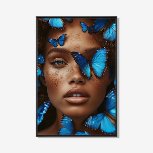 Blue Eyed- plexiglas schilderij - kunst