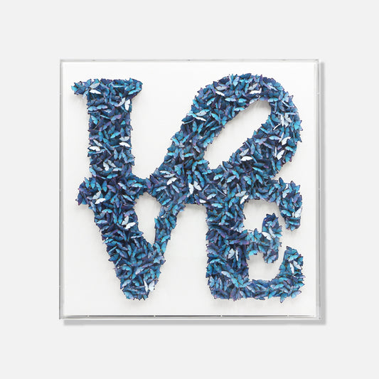 LOVE - 3d art- plexiglas schilderij - kunst