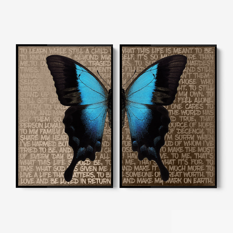 Butterfly Poems 2 luik -  Brown