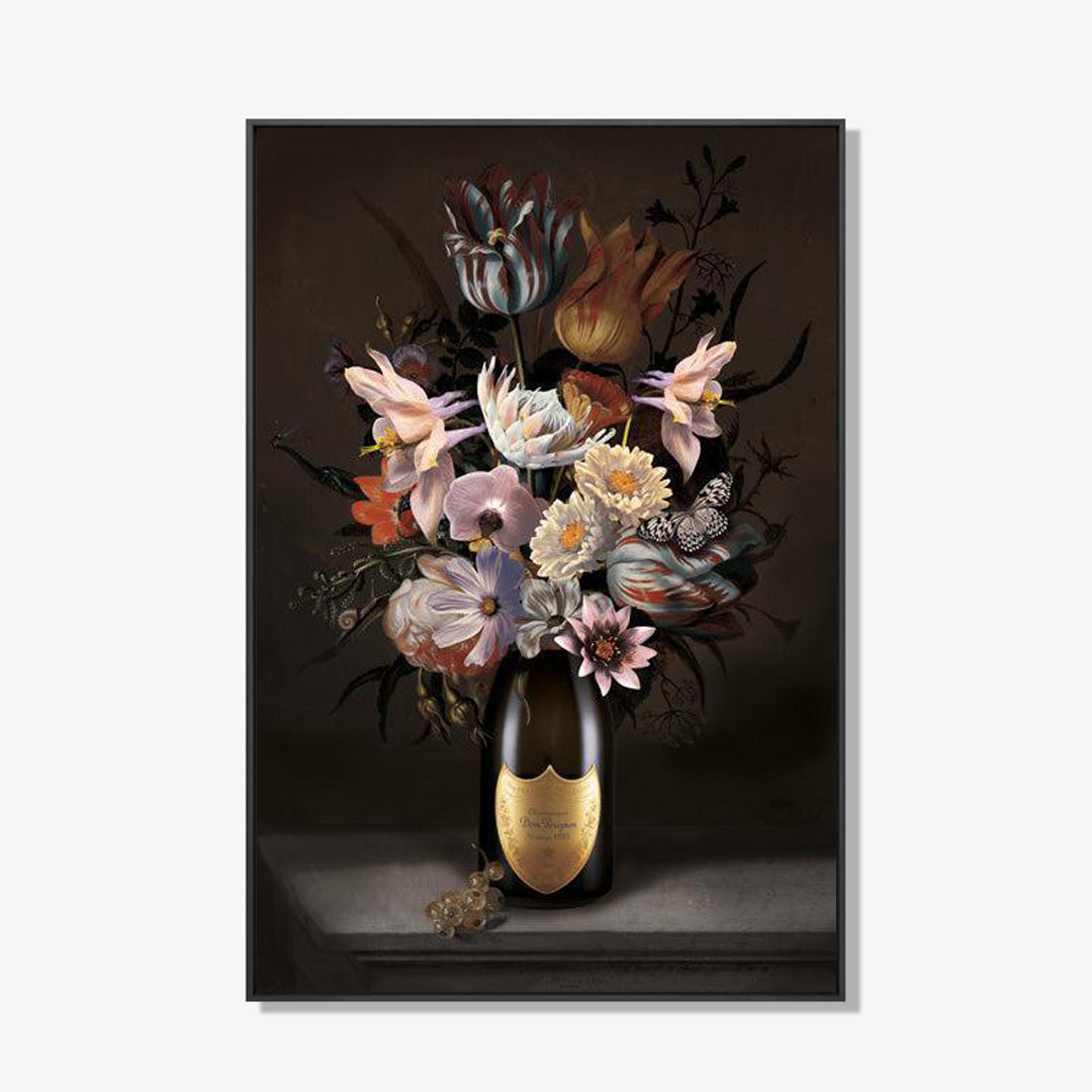 Champie - Bloemen schilderij- plexiglas schilderij - kunst