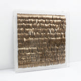 Bronzed Rhythm - 3d art- plexiglas schilderij - kunst