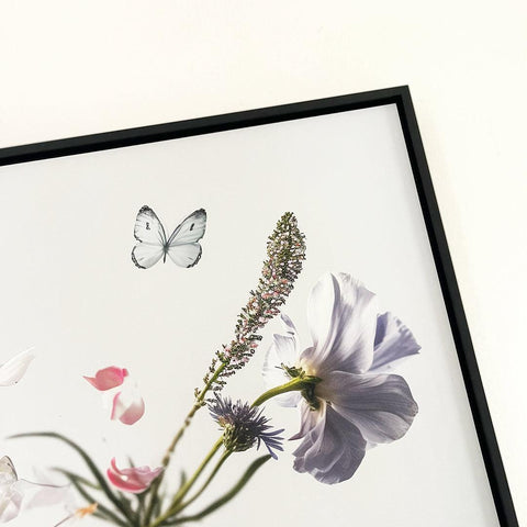 Floral Frenzy - Bloemen schilderij- plexiglas schilderij - kunst