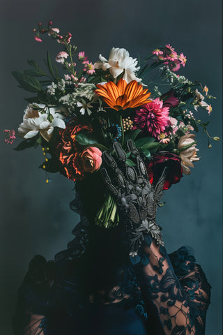Floral- plexiglas schilderij - kunst