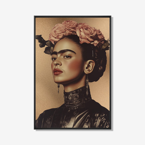 Frida Kahlo- plexiglas schilderij - kunst