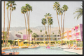 Palm Springs - Fotografie op Canvas