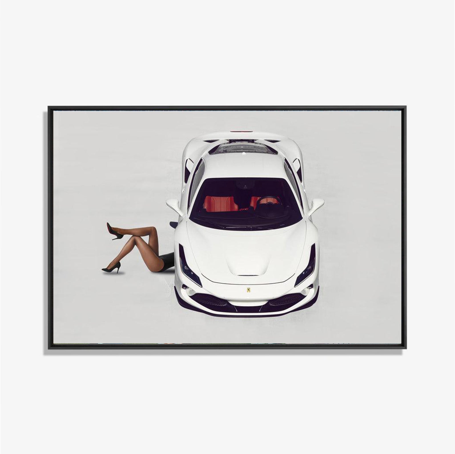 Ferrari- plexiglas schilderij - kunst