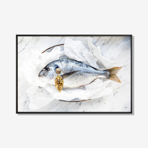 Goldfish- plexiglas schilderij - kunst