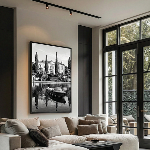 La Dolce Vita – The Villa- plexiglas schilderij - kunst