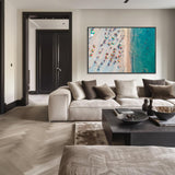 Happy Beach- plexiglas schilderij - kunst