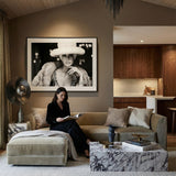 Isadora - Zwart wit schilderij