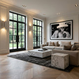 Isadora - Zwart wit schilderij- plexiglas schilderij - kunst