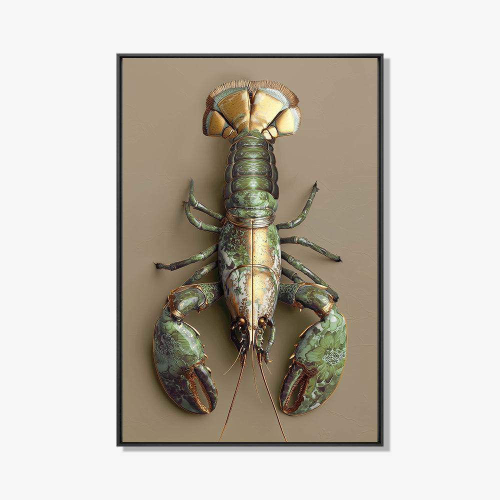 Kreeft- plexiglas schilderij - kunst