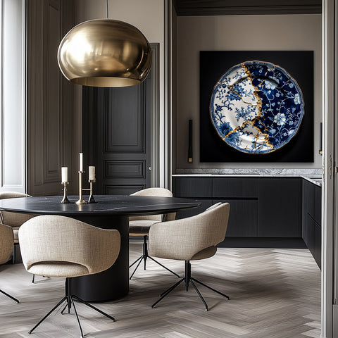 Kintsugi – Eeuwige Schoonheid- plexiglas schilderij - kunst