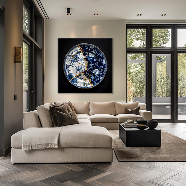 Kintsugi – Eeuwige Schoonheid- plexiglas schilderij - kunst