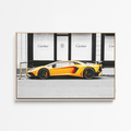 Lamborghini - Fotografie op Canvas