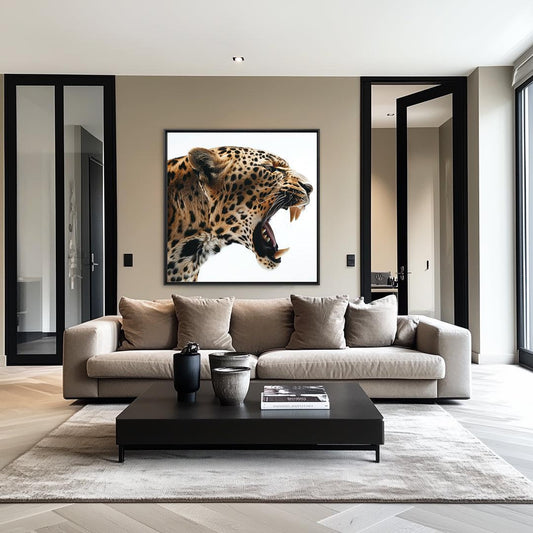 Panter- plexiglas schilderij - kunst
