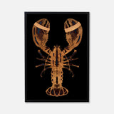 Lobster Black Art Poster