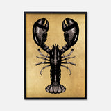 Lobster Royal Art Poster