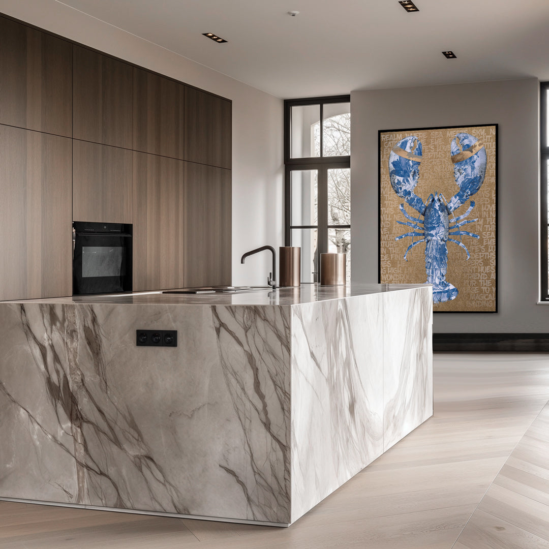 Lobster Royal Blue - poem