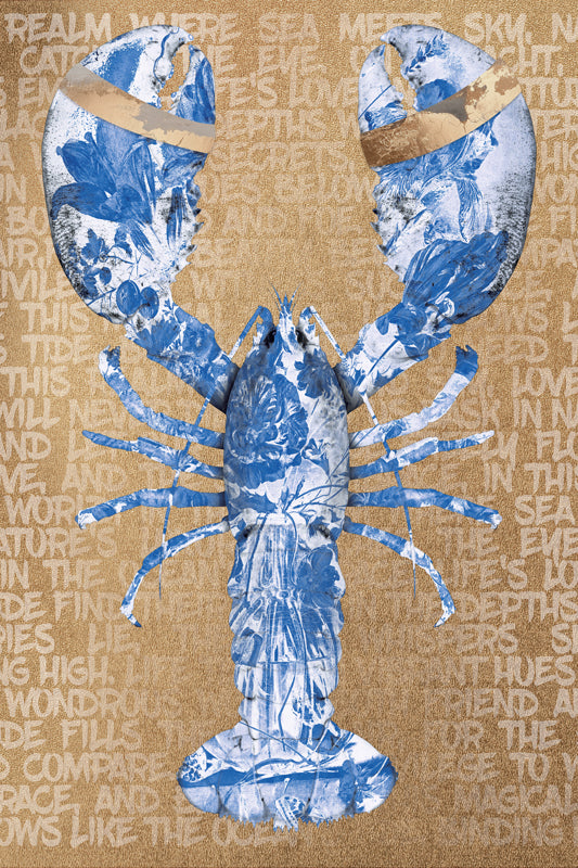 Lobster Royal Blue - poem