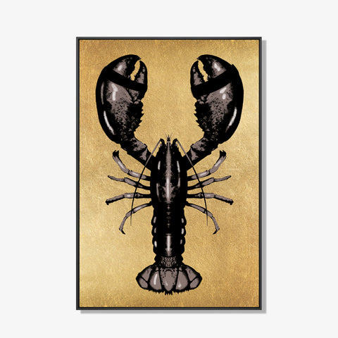 Lobster Royal- plexiglas schilderij - kunst