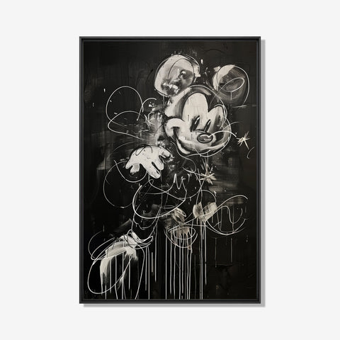 Mickey Mouse- plexiglas schilderij - kunst
