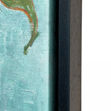 Black Beach - Canvas schilderij- plexiglas schilderij - kunst