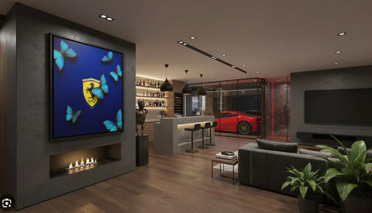 Mancave Edition- plexiglas schilderij - kunst