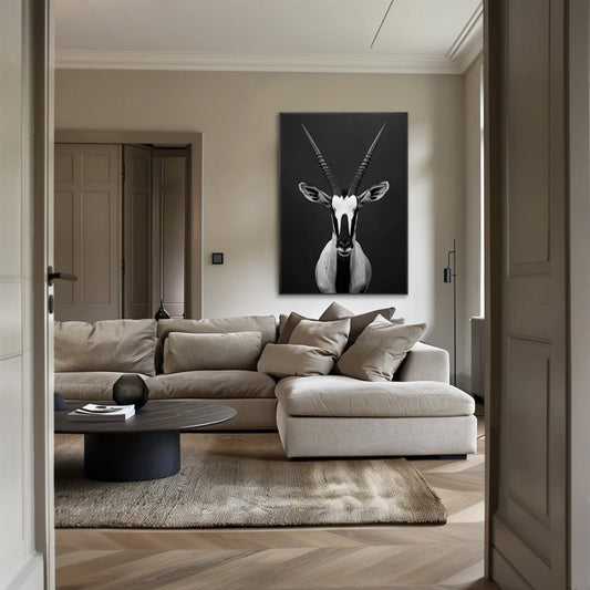Monarch of Stillness- plexiglas schilderij - kunst