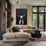 Monarch of Stillness- plexiglas schilderij - kunst