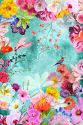 Paradise Bloom - Plexiglas schilderij