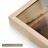 Vis met diamanten- plexiglas schilderij - kunst