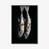 Sardientjes- plexiglas schilderij - kunst