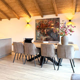 Silva - Bloemen schilderij- plexiglas schilderij - kunst