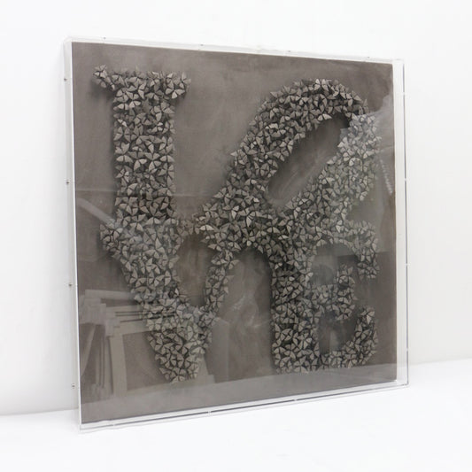 LOVE Butterflies LIMITED EDITION - 3d art- plexiglas schilderij - kunst