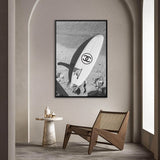 Surfchanel - Fotografie op Canvas