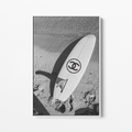 Surfchanel - Fotografie op Canvas