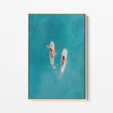 Surfchicks - Canvas schilderij- plexiglas schilderij - kunst