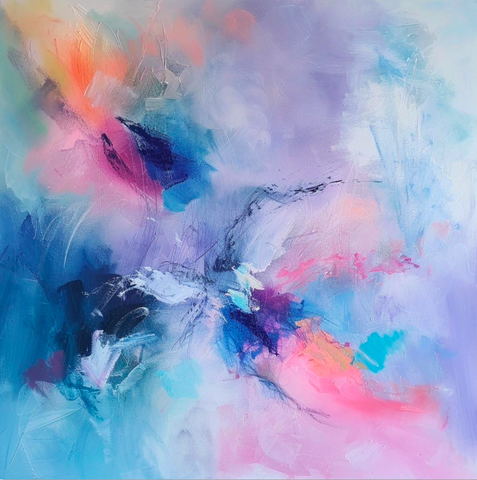 Dreamwave- plexiglas schilderij - kunst