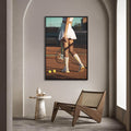 Tennis - Fotografie op Canvas
