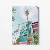 The Beverly Hills - Canvas schilderij- plexiglas schilderij - kunst