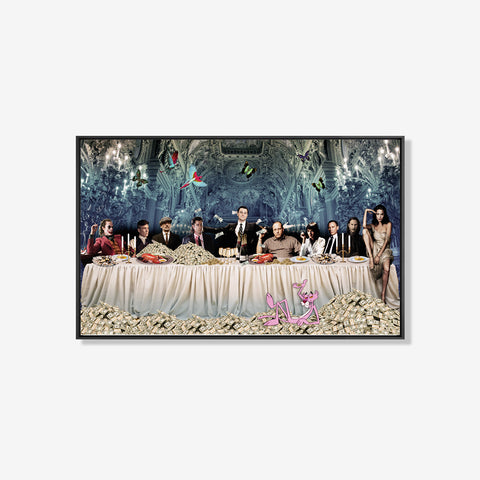 The Last supper 0.1- plexiglas schilderij - kunst