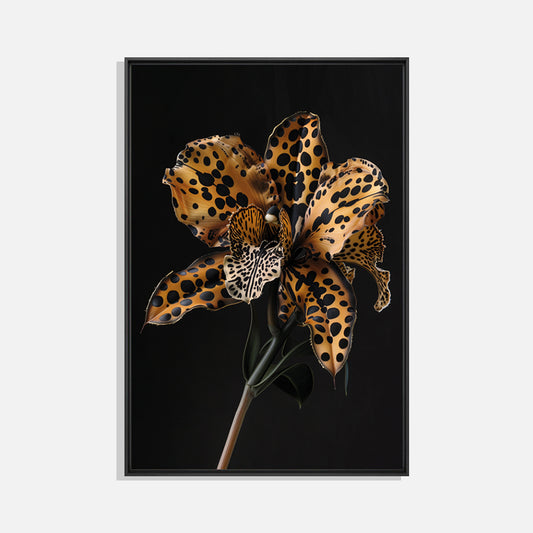 Tijger Orchidee - Bloemen schilderij