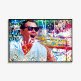 The wolf- plexiglas schilderij - kunst