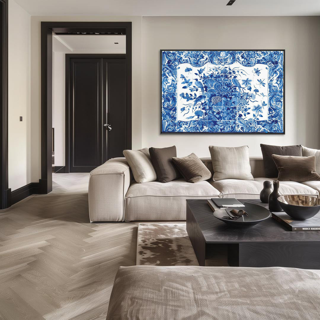 The Blues- plexiglas schilderij - kunst