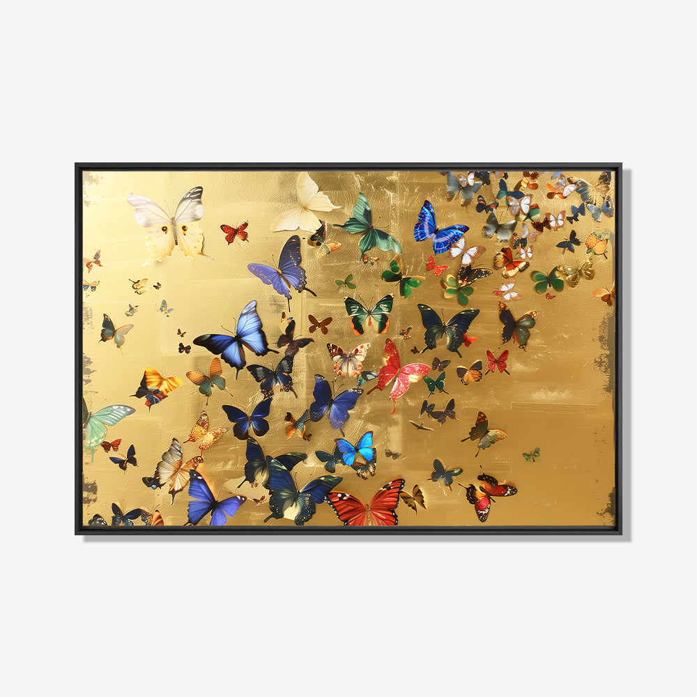 Vlinder Explosie- plexiglas schilderij - kunst